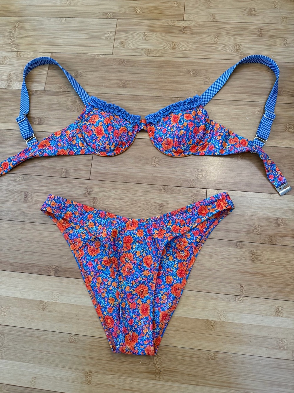 Strawberry Milk Mob Bikini Set in Disco Love